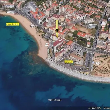 Apartamento Magnifique F3 Les Pieds Dans L'eau. Ajaccio (Corsica)